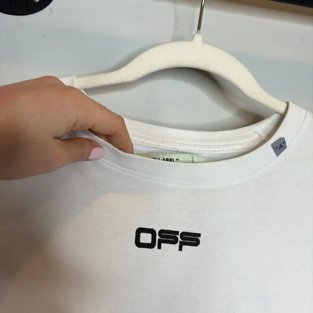 Off White Caravaggio Arrows Short Sleeve Over T-shirt - Picture 6 of 15